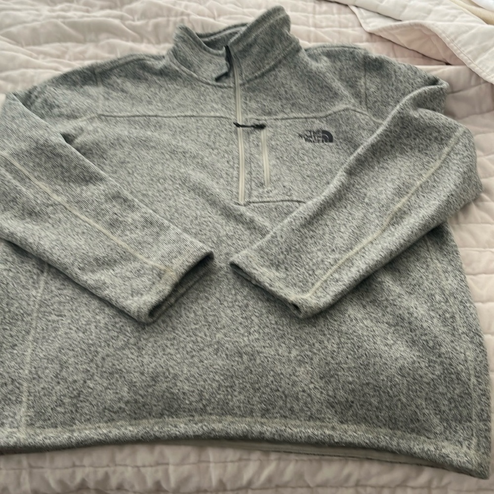 The North Face 1/2 zip.